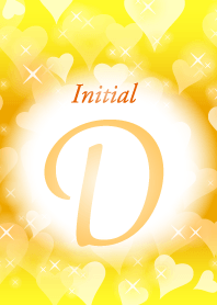 D-Initial-heart-Orange
