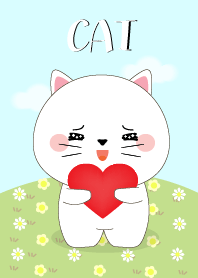 ธีมแมวขาวน่ารัก