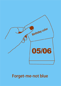 Birthday color May 6 simple