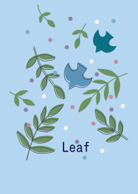 Simple Scandinavian theme/leaf ver.2
