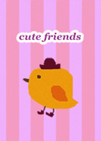 かわいいなかまたち #イラスト