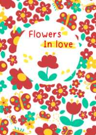Flowers in love