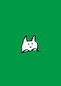Cat green color version by Rororoko jp