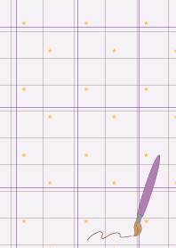 Simple Brush Purple Pastel