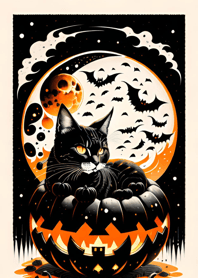 浮世絵万聖節猫 2264c9