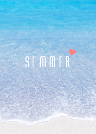 SUMMER BEACH -BLUE- #fresh