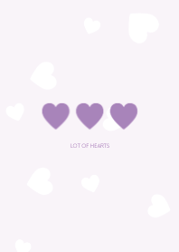 SIMPLE HEARTS :  lavender