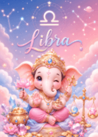 Ganesha the god of fortune for Libra