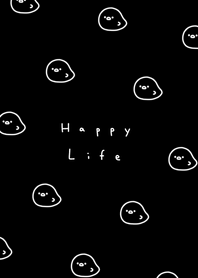 小雞圖案 | black