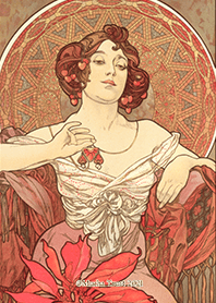 Mucha "Rubies"