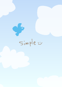 Happy blue bird sky23 from Japan