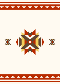 ネイティブ柄 Red Line 着せかえ Line Store