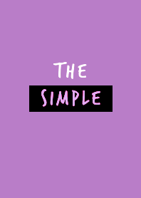 THE SIMPLE THEME /84