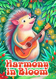 Harmony in Bloom {Hedgehog]