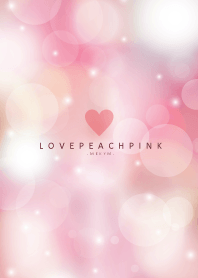 LOVE PEACH PINK -HEART- 18