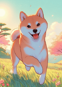 Shiba's Sunset Run