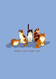 Cats gathering together-Basic Color