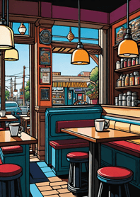 Cozy Coffee shop 92042c