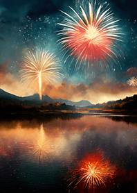 Beautiful Fireworks Theme#335