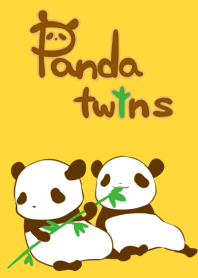 Panda twins