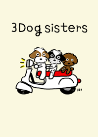 3Dogs sisters