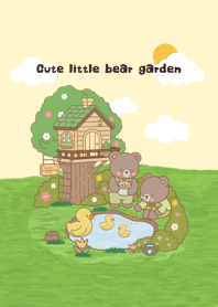 可愛的小熊花園（黃色）
