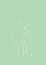 Green couple