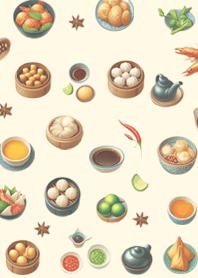 Dim Sum Food Collection