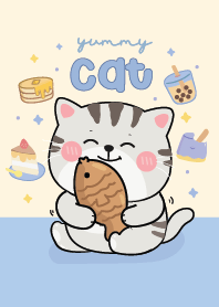 Cat Cute : Yummy :P
