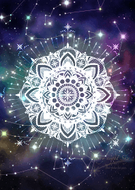 幸運を引き寄せ運気UP✨神秘の星空と曼荼羅