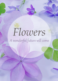 Surrounded by pleasant flowers3.