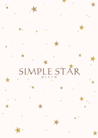 SIMPLE STAR 20 -NATURAL YELLOW-