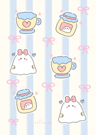 Cute Boo and tea :)