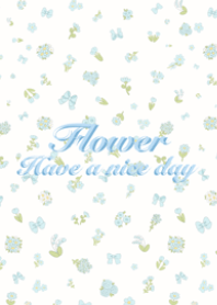 flower (sky blue)
