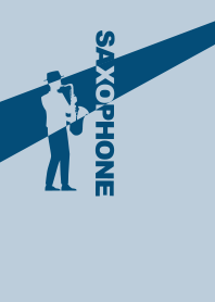 sax. playing Powder blue