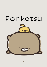 Beige : Honorific bear ponkotsu 6
