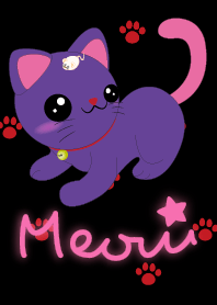 Kawaii Cat and Smart Rat (Purple Pink)
