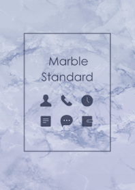 Marble Standard #Black & Navy