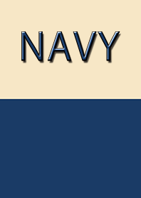 Navy & Beige Simple design 29