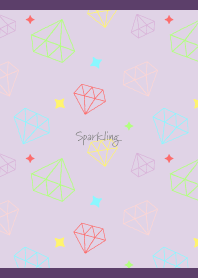 Sparkling Diamonds4 purple
