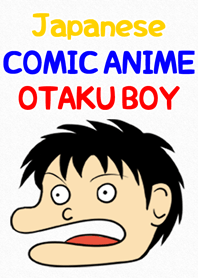 COMIC ANIME OTAKU boy in japan