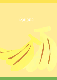 Bananas are delicious on yellow