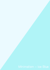 Minimalism - Ice Blue