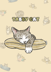 tabbytcat3 - pale yellow