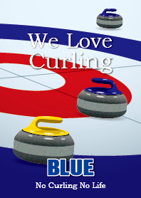 We Love Curling (BLUE)