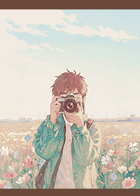 เด็กชายผู้รักการถ่ายภาพและทุ่งดอกไม้1.7