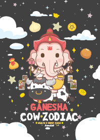 Ganesha & Cow Zodiac x Wealth
