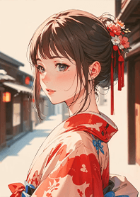 美人絵 京都癒しの旅~和服少女7.1