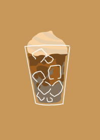 Ice cold coffee