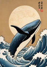 浮世絵 - 鯨 713887